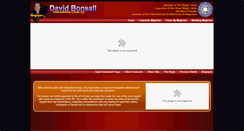 Desktop Screenshot of davebonsall.com